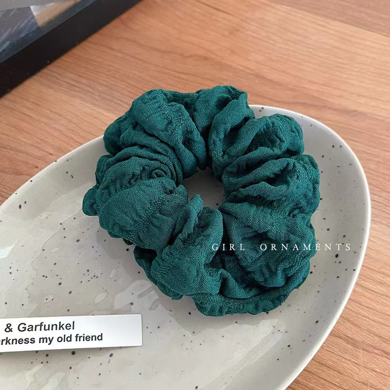 Dây buộc tóc scrunchies cột tóc LAGU Accessories phụ kiện buộc tóc màu pastel trơn