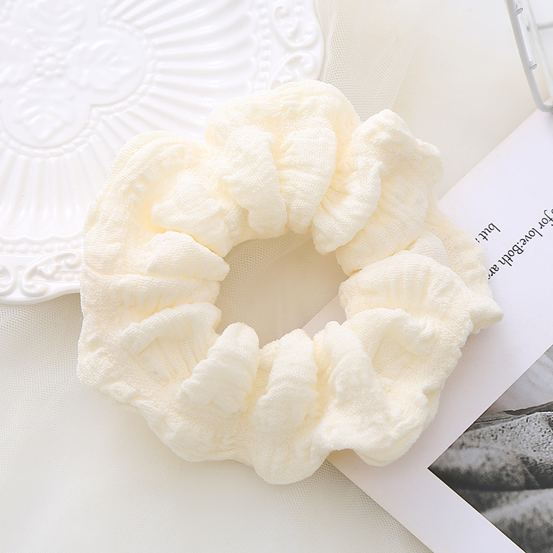 Dây buộc tóc scrunchies cột tóc LAGU Accessories phụ kiện buộc tóc màu pastel trơn