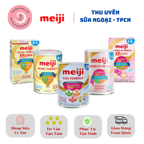 Sữa Meiji Nhập Khẩu Chính Hãng Phân Phối Bởi Công Ty Sóng Thần