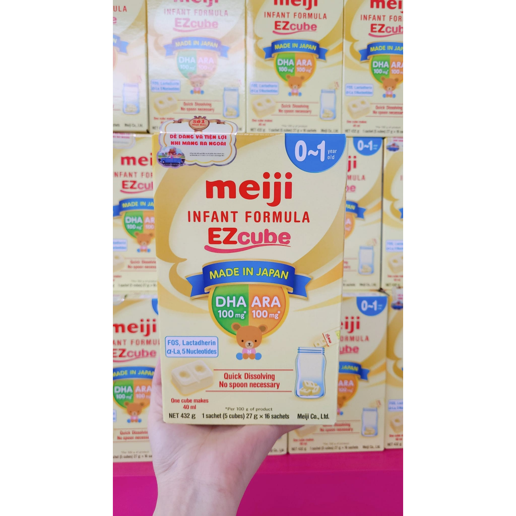Sữa Meiji Nhập Khẩu Chính Hãng Phân Phối Bởi Công Ty Sóng Thần