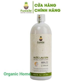 Nước Lau Sàn Fuwa3e 1 Lít - Nước Lau Sàn Hữu Cơ Sinh Học Fuwa3e Từ Vỏ trái cây - An toàn cho gia đình