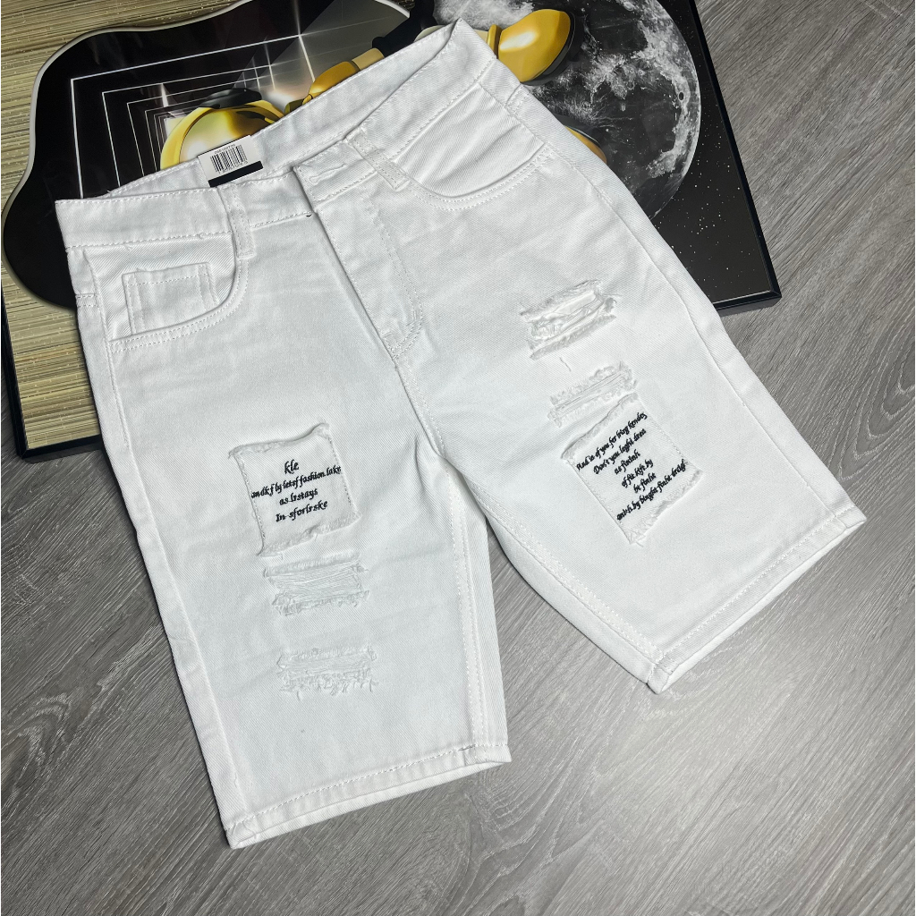 Quần Short Jean Nam chất bò cotton quần lửng jean Quần rin nam ngắn Ptz.boutique NHIỀU MẪU ĐẸP QS250