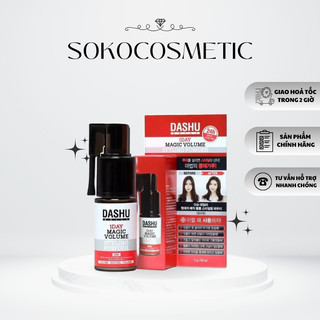 Xịt phồng tóc dạng bột DASHU 40ml tạo kiểu dễ dàng trong thời gian ngắn