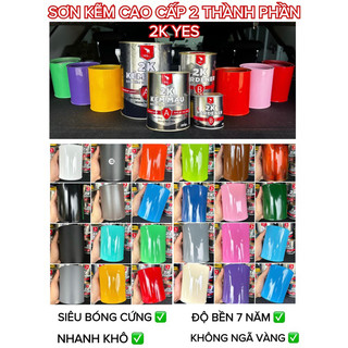 Sơn kẽm cao cấp 2k hai thành phần 2k yes an paint