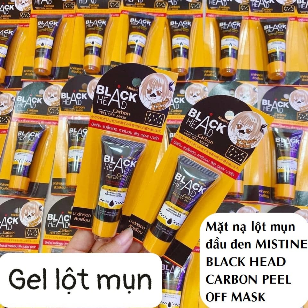 Gel lột mụn đầu đen Blackhead Mistine Thái Lan, Gel lột mụn bùn khoáng | BigBuy360 - bigbuy360.vn