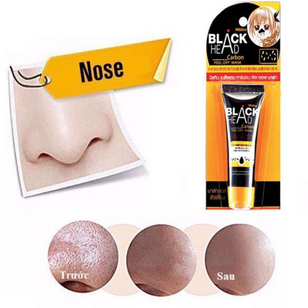 Gel lột mụn đầu đen Blackhead Mistine Thái Lan, Gel lột mụn bùn khoáng | BigBuy360 - bigbuy360.vn