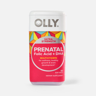 Vitamin cho mẹ bầu olly prenatal folic acid + dha