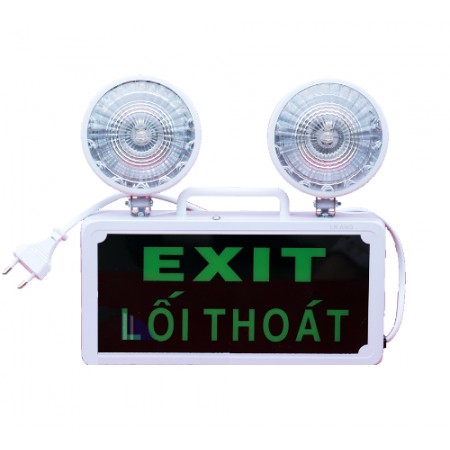 Đèn sự cố kết hợp EXIT LED - KHẨN CẤP EMERGENCY - thoát hiểm