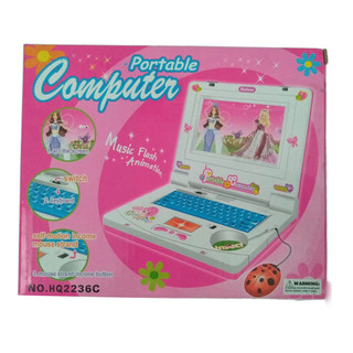 Laptop đồ chơi cho bé có đèn, nhạc