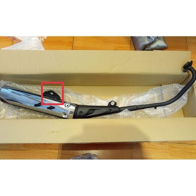 Ốc Treo Pô Sau Inox CTS Mẫu V3 Ngược  Cho Exciter 135 4s , Ex 2010 Inox304