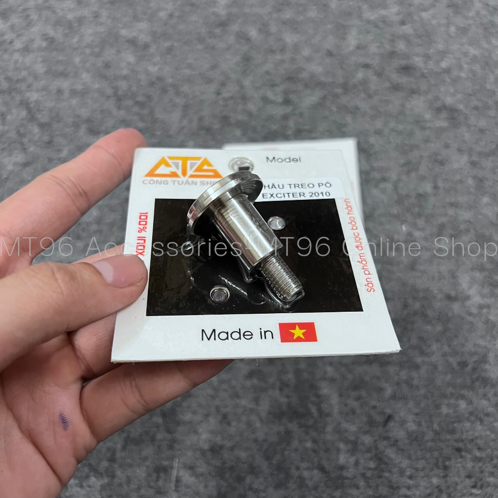 Khâu Treo Pô Inox CTS Cho Exciter 135 4s , Ex 2010 Inox304