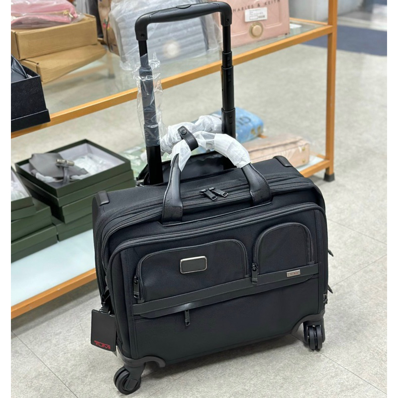 📛RẺ VÔ ĐỊCH📛CẶP T**M ALPHA DELIXE 4 WHEELED LAPTOP CASE BRIEF SIÊU ĐẸP