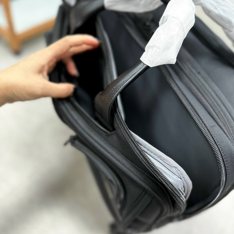 📛RẺ VÔ ĐỊCH📛CẶP T**M ALPHA DELIXE 4 WHEELED LAPTOP CASE BRIEF SIÊU ĐẸP