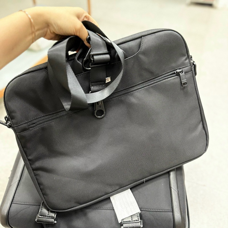 📛RẺ VÔ ĐỊCH📛CẶP T**M ALPHA DELIXE 4 WHEELED LAPTOP CASE BRIEF SIÊU ĐẸP