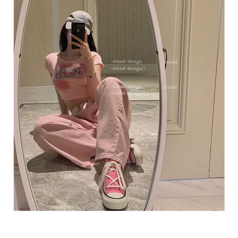 Áo nữ Croptop MONA chất bozip mát ôm body A46