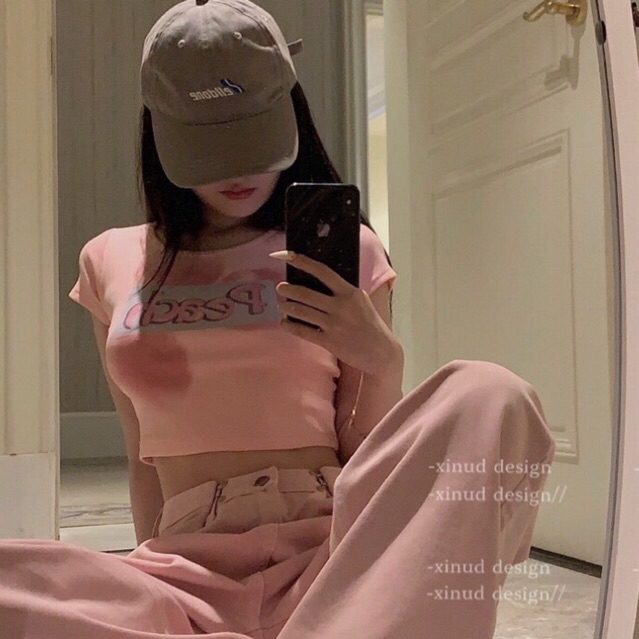 Áo nữ Croptop MONA chất bozip mát ôm body A46