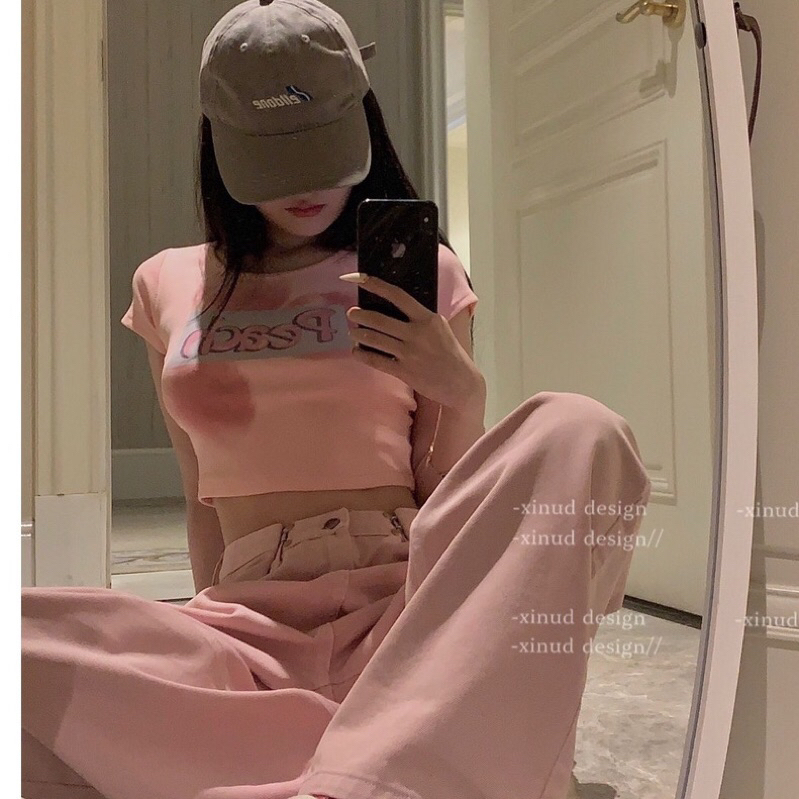 Áo nữ Croptop MONA chất bozip mát ôm body A46