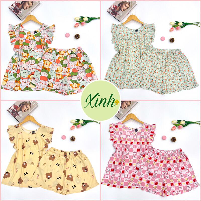 Đồ Lanh Nữ, Bộ Tole Đùi Cánh Tiên VNXK F21 40-70kg, Chất Tole Lanh Mềm Mịn Mát