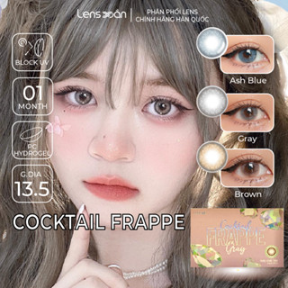  Kính áp tròng cận 1 tháng LENS XOẮN lens có hiệu ứng pha lê LENS ME COCKTAIL FRAPPE giá 1 đôi 