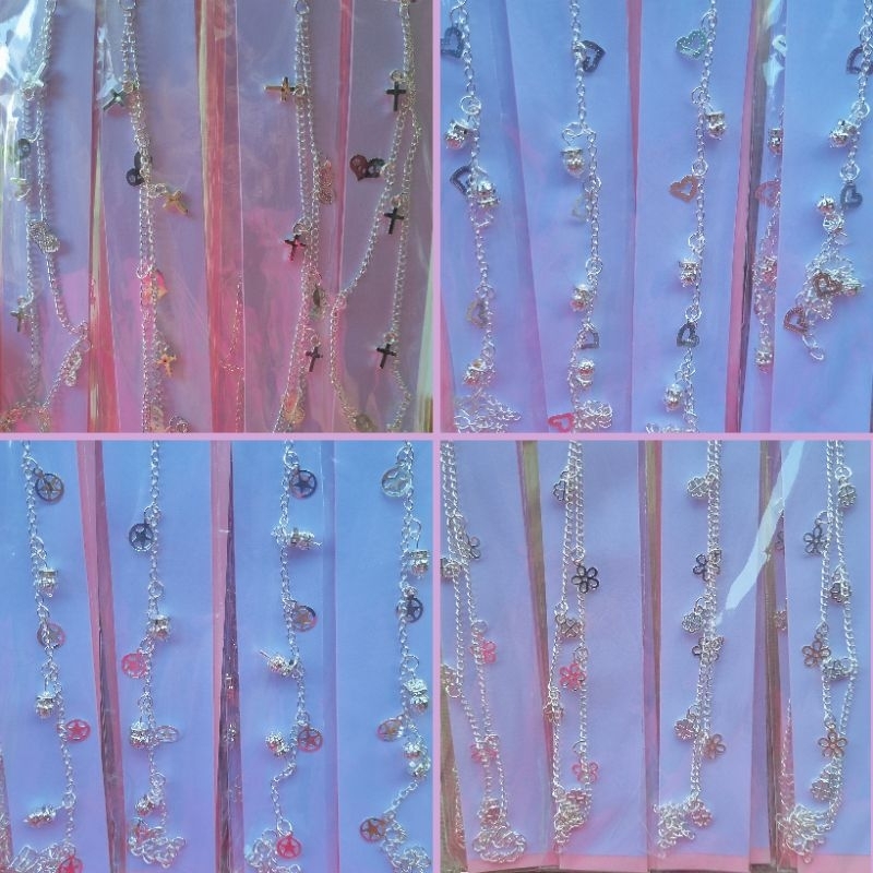 Sỉ 10 lắc tay , lắcchân mạ bạc