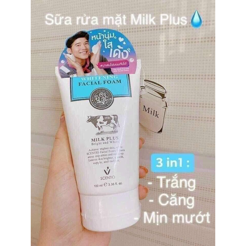 Sữa rửa mặt MILK PLUS ThaiLan