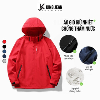 Áo Gió Nam KJ Chất Vải Gió Chống Thầm Nước Nhẹ Chống Gió KJ-Vua Quần Jeans