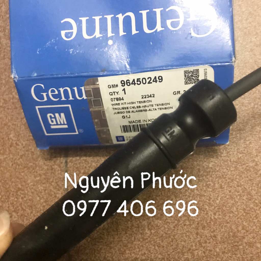 Bộ dây phin / Dây cao áp LACETTI EX 1.6 - Hàng xịn GM chính hãng 96450249