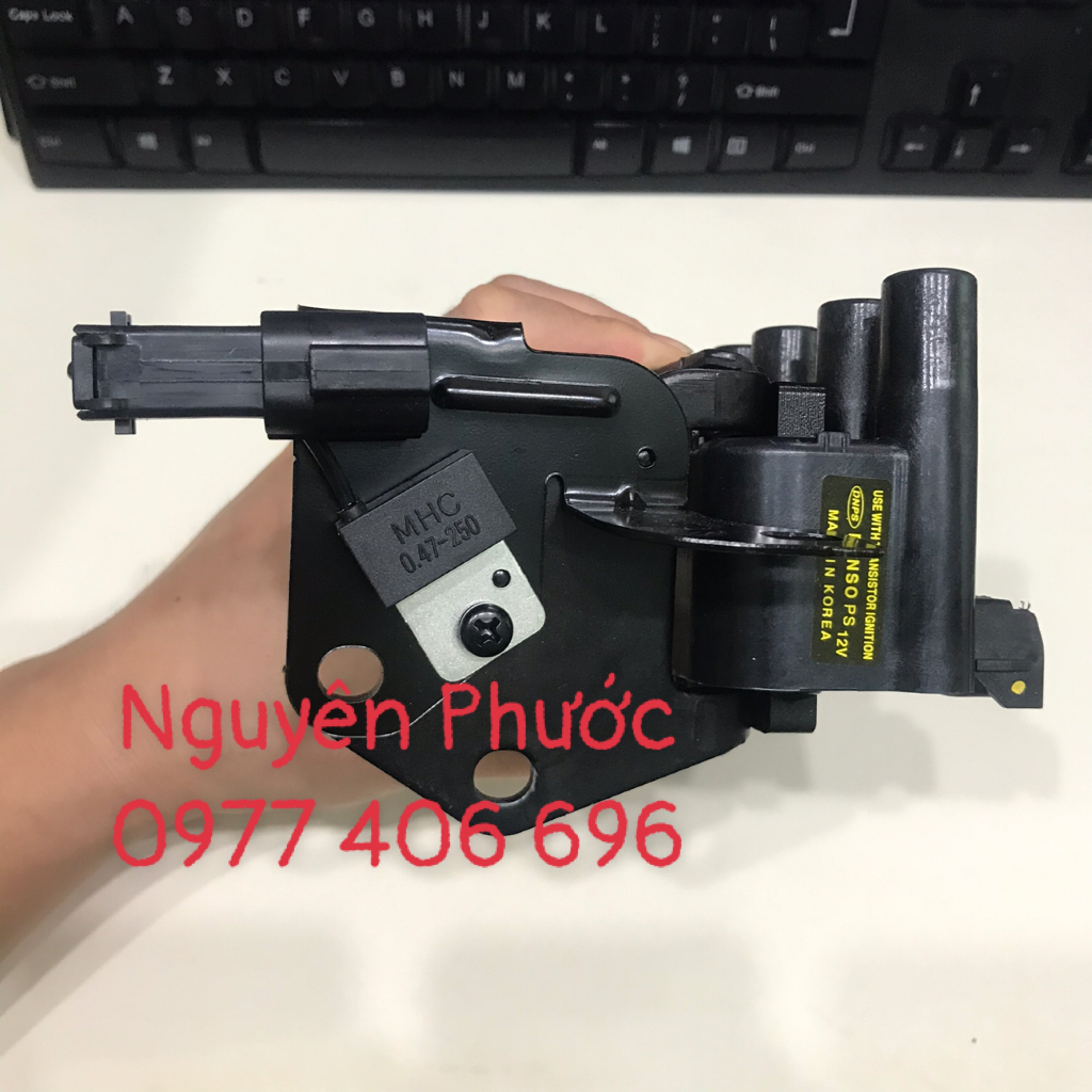 Bô bin /Mobin cao áp VERNA 1.4 / GETZ 1.4 / PRIDE  2008 / ACCENT 2008 -2010  - Hiệu DENSO Chính hãng - 2730126600