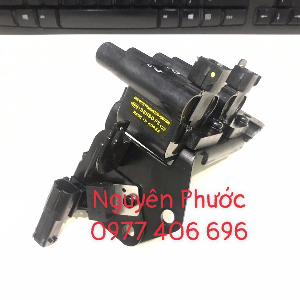 Bô bin /Mobin cao áp VERNA 1.4 / GETZ 1.4 / PRIDE  2008 / ACCENT 2008 -2010  - Hiệu DENSO Chính hãng - 2730126600