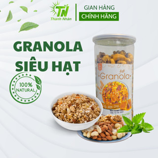 Granola Siêu Hạt Đầy Đủ  500g Hạt Ăn Kiêng không trái cây, Hạt Dinh Dưỡng Cam Kết Chất Lượng