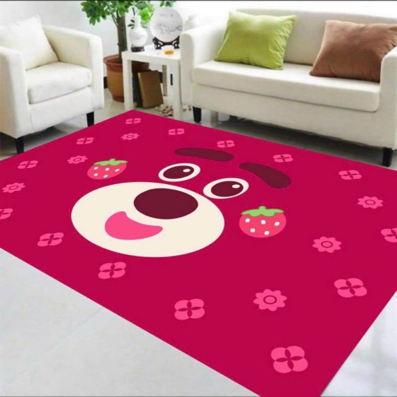 Thảm phòng ngủ CAO CẤP, thảm decor trang trí phòng nỉ nhung lì siêu dày,Thảm chân giường, kt 1mx2m