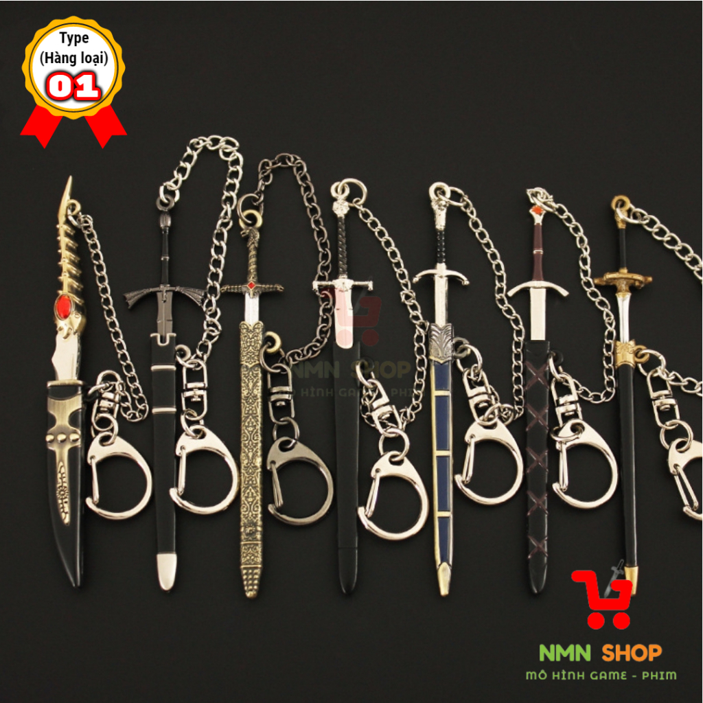 Móc khóa phim Trò Chơi Vương Quyền 9cm