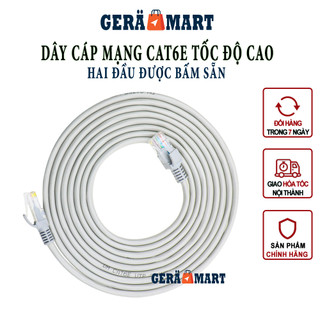 Dây mạng CAT6E tốc độ cao được bấm sẵn 2 đầu chiều dài đủ kích thước từ 2 đến 50m - Dây cáp mạng chính hãng
