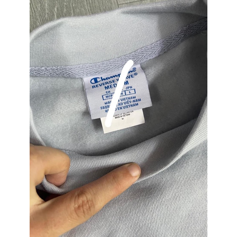 Áo nỉ hoodie Cham.pion dư xịn