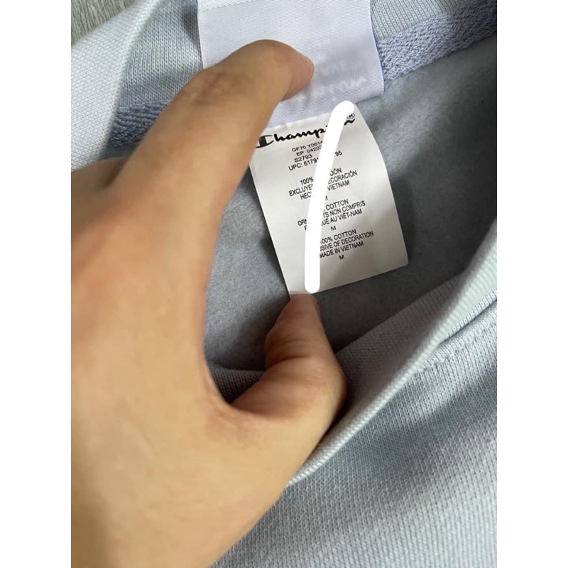Áo nỉ hoodie Cham.pion dư xịn