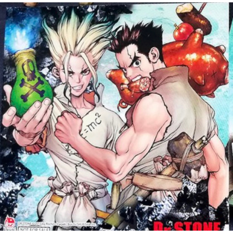 Combo 2 Postcard manga Dr.stone tập 1