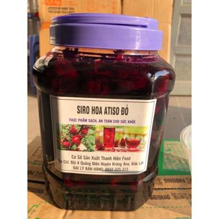 Hoa Astiso đỏ ngâm đường phèn 2 kg, đăc sản Đà Lạt, có kèm bông