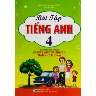 Sách - Bài Tập Tiếng Anh 2-3-4-5 (Dùng Kèm Family and Friends)