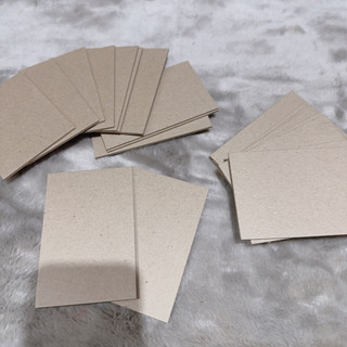 100 cặp bìa lạnh gói card dày 3.0mm size 8x12