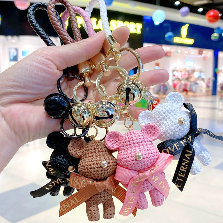 *Kho Sỉ*Móc khóa cao cấp gấu BearBrick dễ thương.