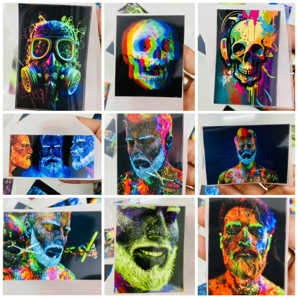 Hình Ủi Nhiệt, Decal Nhiệt KTS - Barber Shop - Poseidon.est2019