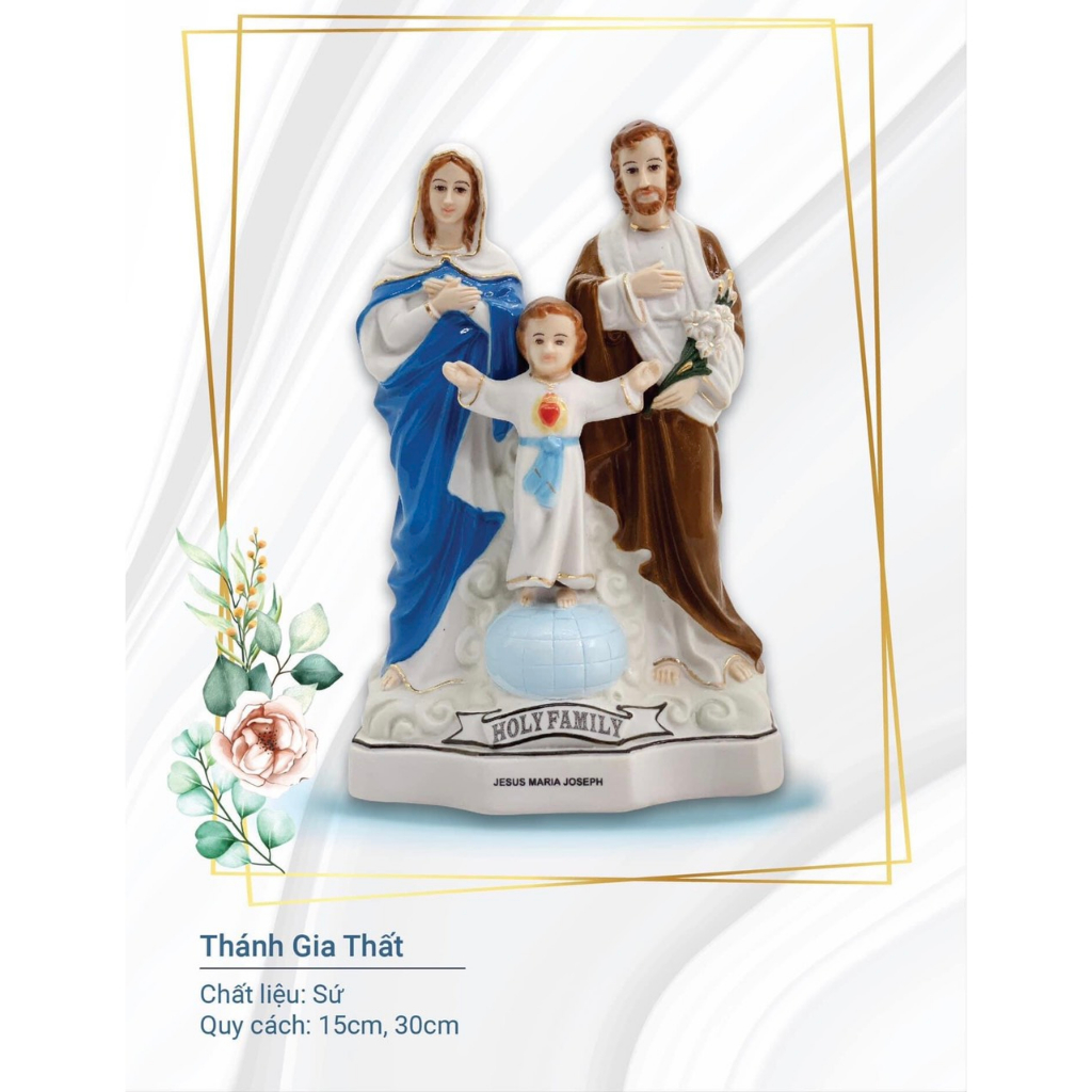 TƯỢNG THÁNH GIA 15cm XỨ-QUÀ TẶNG CÔNG GIÁO