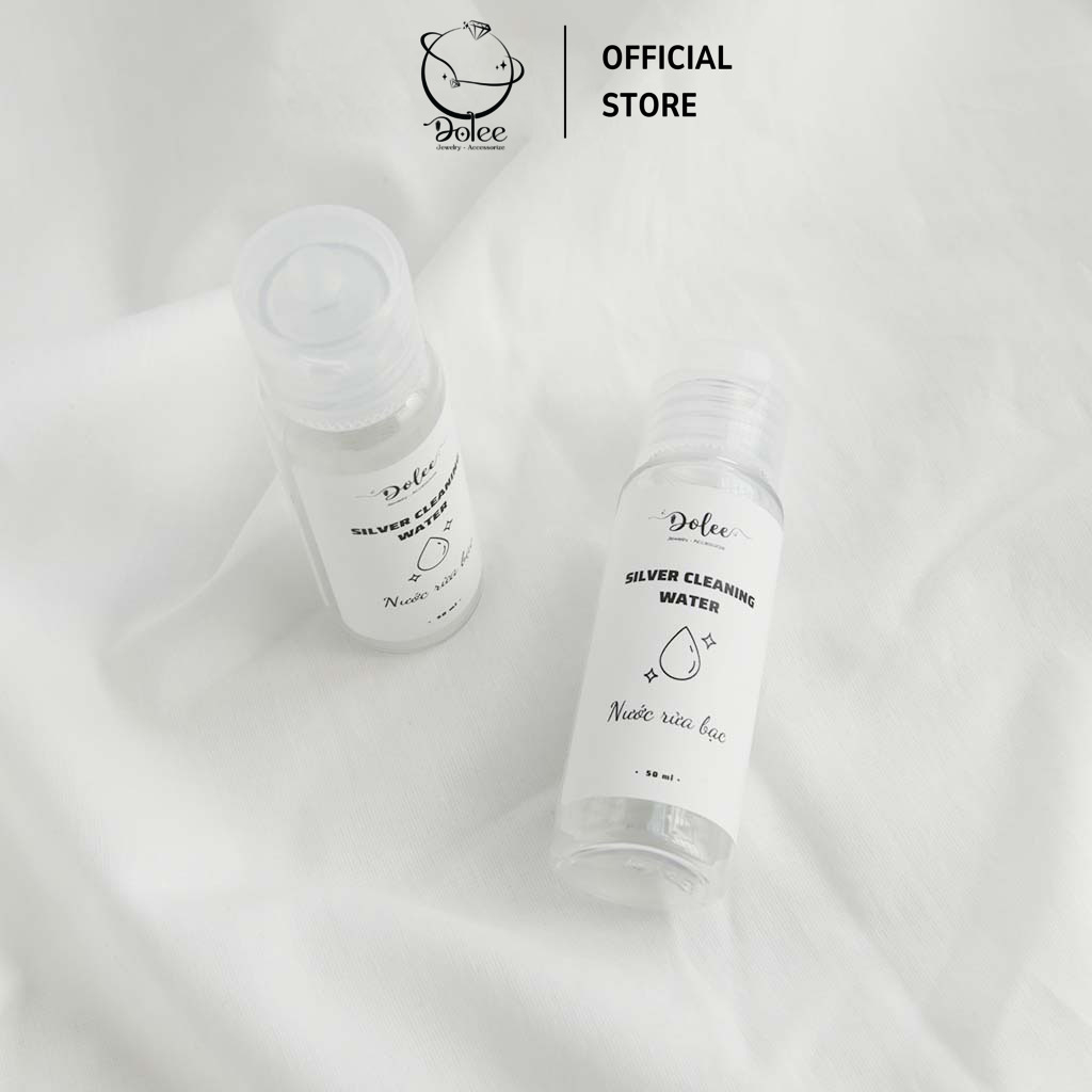 Nước rửa trang sức bạc DoLee Silver, dung dịch làm sáng bạc 50ml