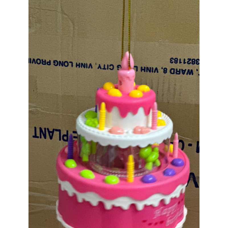 Lồng đèn bánh sinh nhật cho bé