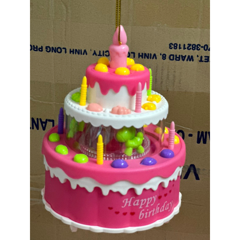 Lồng đèn bánh sinh nhật cho bé