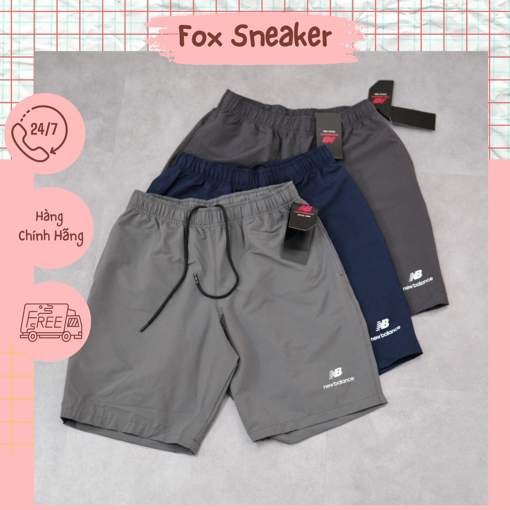 Quần Short New Balance Thể Thao Hàng Chính Hãng - Fox Sneaker