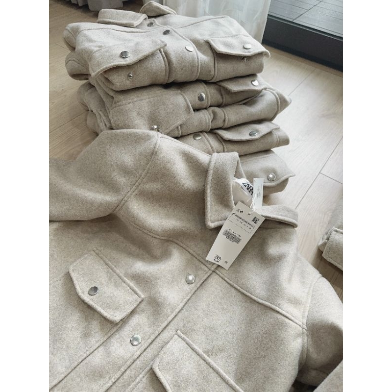 Áo khoác dạ màu be cho nữ style Hàn Quốc trẻ trung sang chảnh - Có buôn sỉ-SP 4589