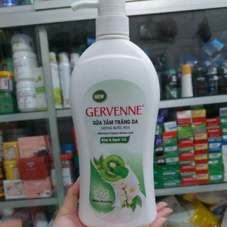 Gervenne Sữa tắm trắng da 450gr