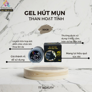 Gel lột mụn than tre T&T Beauty - làm sạch mụn đầu đen 35gram