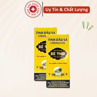 Tinh Dầu Xả Bé Thơ 50ml - Phòng Đuổi Muỗi, Xông Cảm Cúm Bôi Sát Trùng An Toàn Cho Bé